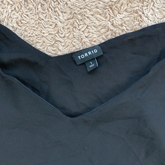 Torrid Sheer Black Tank - Picture 2 of 4
